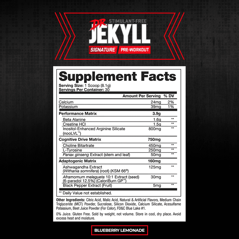 Prosupps Dr Jekyll Signature Pre