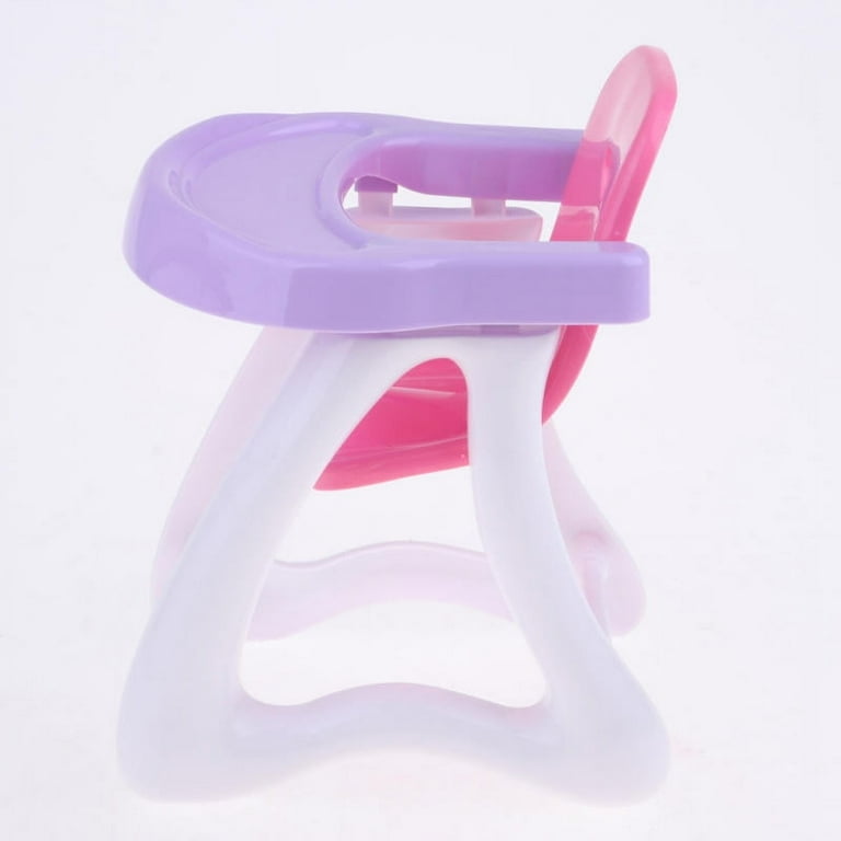 High Chair for Dolls Baby Doll Highchairs Toy Furniture and Play Accessories Fits 8 12inch Reborn Dolls Kids Children Walmart