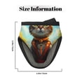 thumbnail image 3 of Disketp Riverside Meditating Cat Non-Slip Mini Oven Mitt Set, Short Oven Mitts for Baking Grilling Barbecue Microwave, 5.9"x5.9"in, 3 of 7