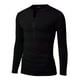 thumbnail image 2 of Playera Slim Fit Hombre Caballero Camisa Botón Manga Larga, 2 of 4