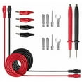 thumbnail image 1 of Professional Multimeter Test Leads Kit, High Purity Copper Wires For Accurate Measurements, Gold-Plated Probes For Universal Compatibility And Durability, 1 of 5