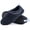 Blue, variant on Women's Cozy Teddy Fleece Memory Foam House Slippers