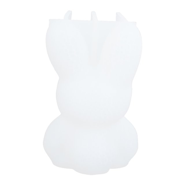 Molde De Silicona, Molde De Silicona Duradero Reutilizable Con Forma De Animal, Blanco Para Amigos De La Familia OTVIAP Rabbit Silicone Mould