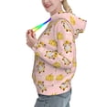 thumbnail image 2 of Lsque Watercolor Gnomes Pattern Casual Women's Hoodie,Hooded Sweatshirt with Kangaroo Pocket,Pullover Hoodie with Eye-catching Drawstrings-X-Large, 2 of 7