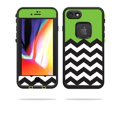 thumbnail image 1 of MightySkins LIFIP8-lime chevron Skin for Lifeproof Fre for iPhone SE 2020 7 & 8 - Lime Chevron, 1 of 4
