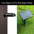 thumbnail image 4 of Yi Lighting 48ft Solar-Powered Outdoor String Lights with 15 LED Bulbs Weatherproof for Patio, Porch, Deck, Party Garden, 4 of 9
