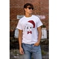 thumbnail image 4 of Cute Santa Kitty Merry Christmas Plus Size Crewneck Graphic Tee Shirt Brisco Brands 2X, 4 of 5