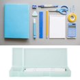 thumbnail image 4 of Buckle Switch Translucent Frosted Shell Stationery Box Pencil Case College Teen Home For Your Kid Office Calculator Pens School Supplies Anggrek Arte y Manualidades, 4 of 8
