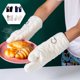 thumbnail image 2 of Billuyoard De guantes para hornear con forma de pata, manopla aislante para horno, mitones antideslizantes, engrosamiento de cocina, ligero, transpirable, Cocina y Comedor Gris Billuyoard HA082885-03, 2 of 6