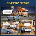 thumbnail image 3 of Juego de ladrillos de construcción FUNWHOLE City Gasolinera con 1608 piezas, 3 of 6