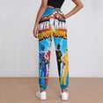 thumbnail image 2 of Power Rangers Women's Jogger Track Pants Print Drawstring Lounge Sweatpants Casual Trousers for Yoga, Workout 2XL, 2 of 7