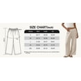 thumbnail image 2 of TEMOFON Women’s Wide Leg Pants Linen Lightweight Pants for Women Casual Trousers for Spring, 2 of 6