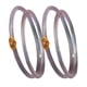thumbnail image 1 of 2 pares de brazaletes de cristal para mujer, brazaletes de cristal, pulseras a juego con trajes tradicionales, 1 of 5