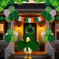 thumbnail image 7 of St. Patrick's Day Porch Goose Outfit, 1 Pack Green Shamrock Clover Costume for 23''/17'' Lawn Goose Statue, St Patricks Day Decorations for Yard Patio Outdoor Decor, Holiday Goose Clothes, 7 of 7