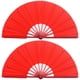 thumbnail image 1 of 2 abanicos de estilo chino decorativos para bailar Kung Fu., 1 of 5