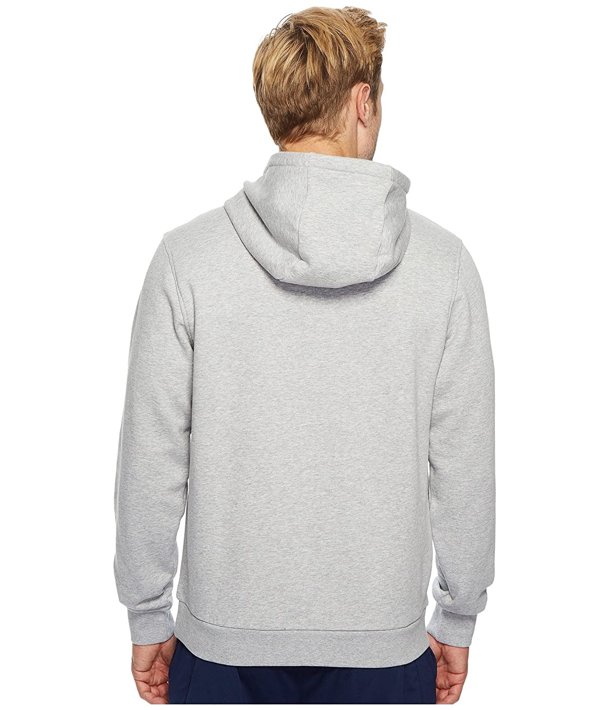 grey lacoste hoodie