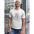 thumbnail image 2 of Rabbit Wonderland Abstract Tee Men's -Image by Shutterstock, 2 of 4