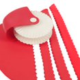 thumbnail image 1 of Pastry Wheel Decorator And Cutter Beautiful Pie Crust, Pizza Pastry lattice Decoration Tools, Plastic Pastry Pie Decoration Cutter Lattice Cutter Pastry Tool for Beautiful Pie Crust or Ravioli Pasta, 1 of 4