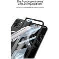thumbnail image 3 of Magnetic Stand for Google Pixel 9 Pro Fold Case Compatible with Magsafe Charger Built-in Screen Protector Hard PC Ultra Thin Non-Slip Anti-Scratches Shockproof Protective Suction Case, Green, 3 of 8