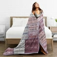 thumbnail image 5 of Reason I Love You For Wife Husband Blanket Gifts For Kids Adults - Lightweight Throw Blanket For Bedroom Living Room Decor Soft Fuzzy Fleece Cozy Plush Bed Couch 80"X60", 5 of 7