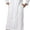 White, variant on Adar Universal Scrub Dress For Women - Embroided Collar Dress