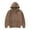 Brown, variant on Boys Girls Fleece Hooded Pullover Long Sleeve Kids Cozy Warm Fleece Lined Hoodie Casual Everyday Sweatshirt Ages 3-14Y