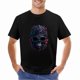 thumbnail image 2 of Skull Crossbones T-shirt Skull and Roses T-shirt Skull with glasses on T-shirt Gothic tees Unisex tees Artful, 2 of 5