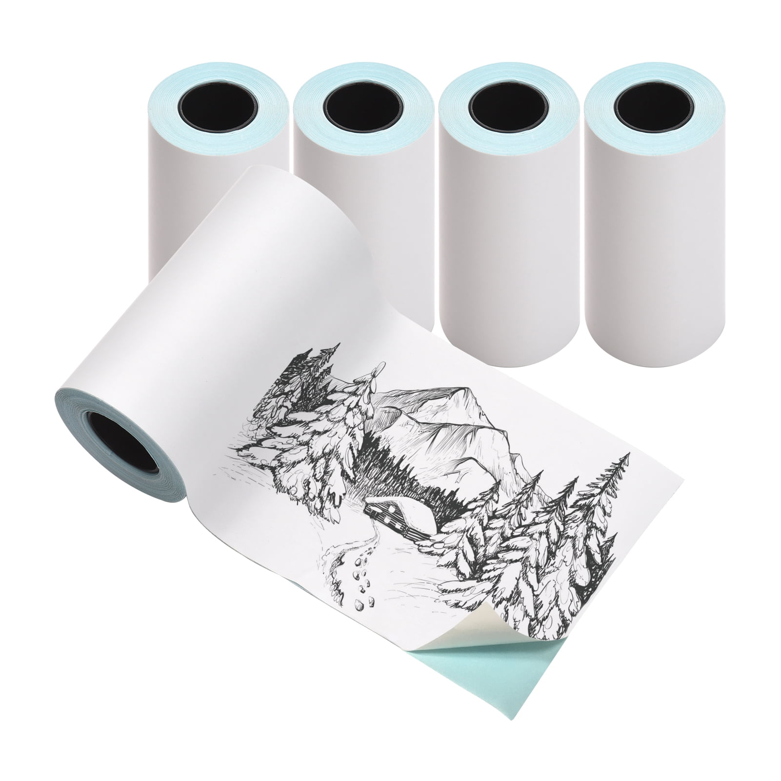 300 Rolls 57x30mm Thermal Receipt Paper Roll for Mobile POS 58mm Thermal Printer 