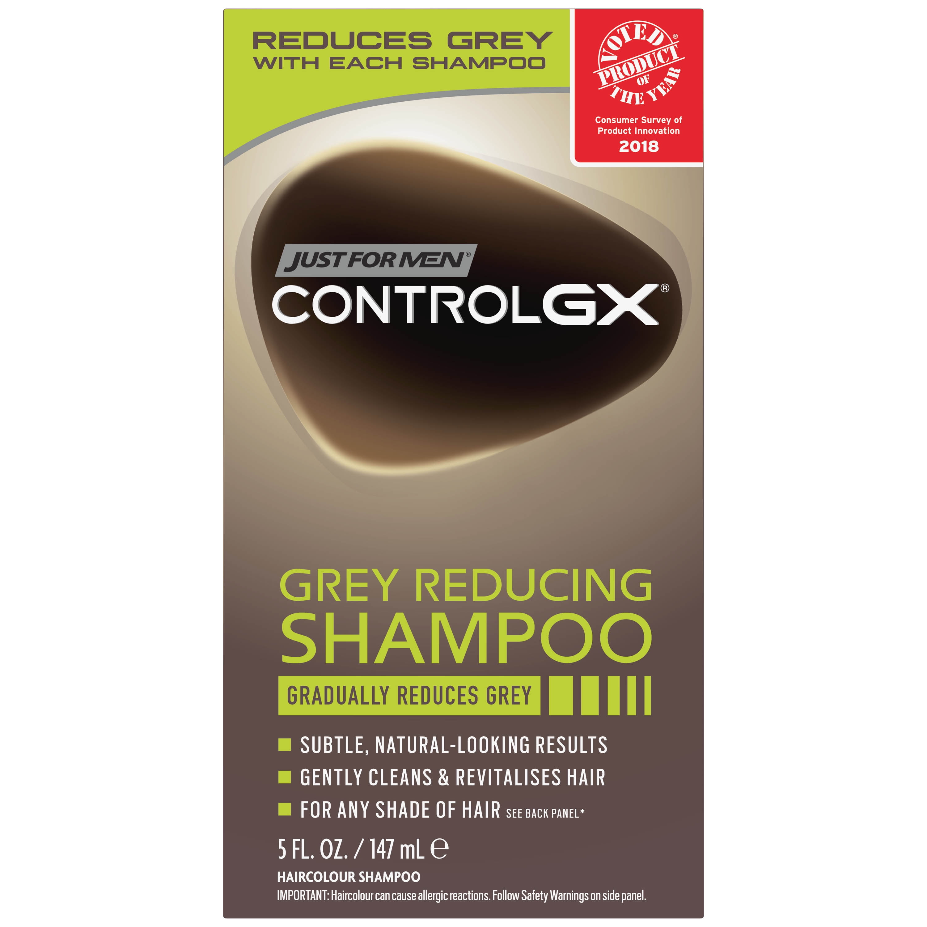 Hair colour shampoo for men