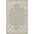 thumbnail image 1 of Unique Loom Athens Tribal Tapis de Zone de Conception de Frontière 5' x 8' Rectangulaire Gris/beige, 1 of 2