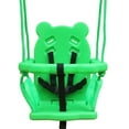 thumbnail image 3 of CIPACHO Kids Swing Set, Bucket Style Swing Seat, Outdoor Playground for Age 3+, Green, 3 of 7