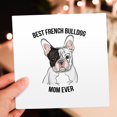 thumbnail image 6 of 3drose, Best French Bulldog Mom Ever, 1 Greeting Card with Envelope, 6 of 6