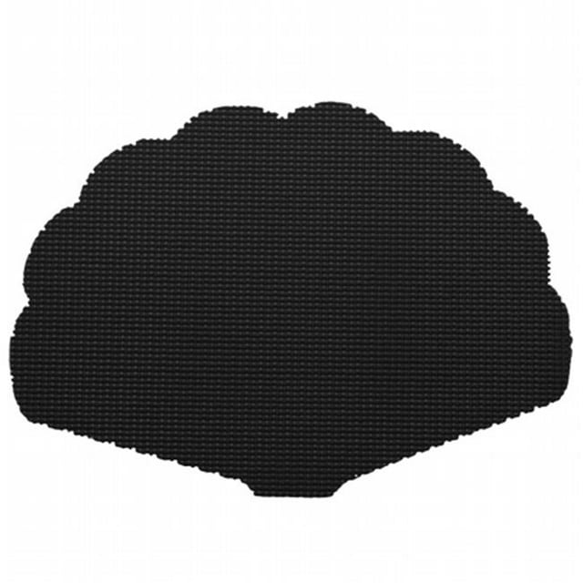 Kraftware 31138 Ensemble de Table en Résille pour Coquillage Dz. Noir