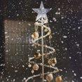 thumbnail image 3 of Decoración de Navidad Ganfancp Árbol de Navidad Plegable con Luces LED y Bolas, 3 of 7