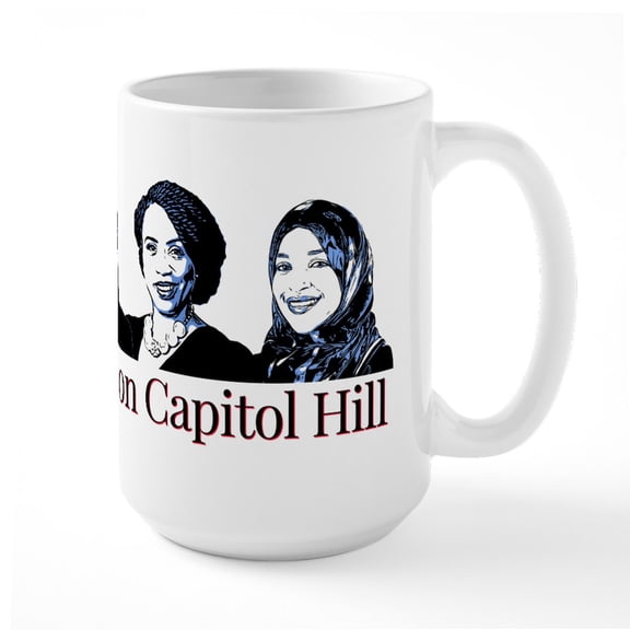 CafePress - The Squad On Capitol Hill - 15 oz Ceramic Large White Novelty Mug