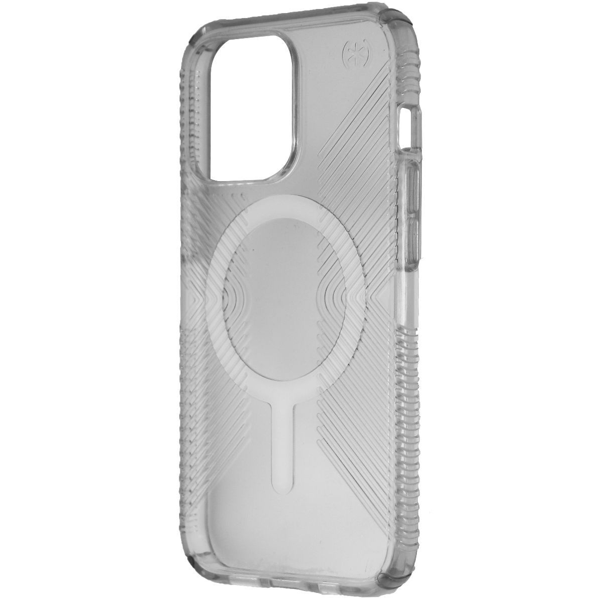 Speck Perfect Clear Grip Case with MagSafe for iPhone 13 Pro Clear/White