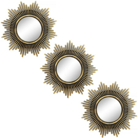 Small Round Mirrors For Wall Decor Set, Set Of Mirrors For Living Room
