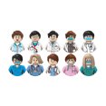 thumbnail image 1 of Juguetes para niños Figuras de la ciudad Policía SWAT Bloques de construcción Marina Pirata Fuerza aérea Azafata Astronauta Estudiante Muñecas de Navidad Ladrillos, 1 of 4
