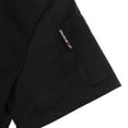 thumbnail image 4 of Men Women Double Breasted Short Sleeve Chef Coat Star Chef Restaurant Jacket Cooker Work Uniforms Cook Uniform 3XL Black Short Sleeve, 4 of 9