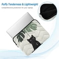 thumbnail image 2 of FORMRS 15"-15.6" Laptop Sleeve Protective Case Soft Carrying Quilted Computer Bag Cover, Black Cat Umbrella, 2 of 7