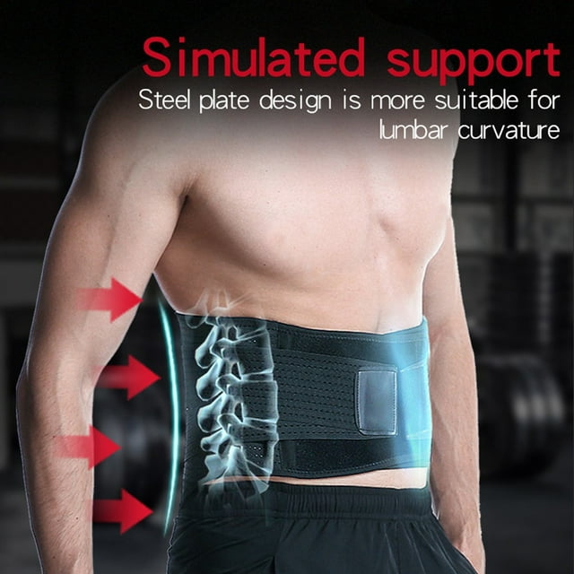 GOGDYS Waist Support Belt with Spine Pressure Support, Breathable Back Brace for Lower Back Pain Relief, Comfortable Belt for Posture Correction and Stability Clearance Sales Today Deals Prime