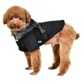 thumbnail image 6 of Oaktree Cat Dog Cotton Jacket Hoodie With Reflective Silk Strap Coat Pet Clothes Warm Clothing for Small Dogs Winter, 6 of 6