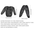 Polyethylene Fiber (ethylene Fiber) Sauna Suit Sweatpants Jacket Man