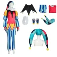 thumbnail image 3 of Disfraz de fantasía de Fizzarolli para mujer adulta, pijama, abrigo, sombrero, cola, traje de anime, ropa de fiesta de carnaval y Halloween, 3 of 5