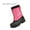 FUCHSIA/MULTI, variant on Boys Girls Kids Warm Waterproof Snow Boots Winter Outdoor Snow Boots KSTAR BLACK Size 1
