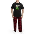 thumbnail image 5 of CafePress - Funny Merry Christmas Tree Men's Dark Pajamas - Men's Dark Loose Fit Cotton Pajama Set, 5 of 7