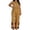 Brown, variant on Plus Size Jumpsuits for Women Fashion Boho Halter Neck Sleeveless Wide Leg Rompers for Women Classic Drawstring Waist Women's Jumpsuits M-3XL,Brown