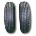 thumbnail image 6 of Antego Tire and Wheel (Set of 2) 4.80-8 Tire and Wheel Assemblies, Galvanized 4 Lug Trailer Tires and Wheels, 6 Ply, Load Range C, 6 of 6