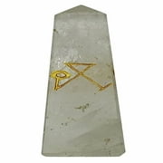 Reikiera Archangel Symbol Reiki Healing Crystal Tower Crystal Stone Energy Generator Spiritual Gift