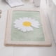 thumbnail image 3 of Monstrate Alfombra antideslizante de margarita de poliéster para baño, alfombra duradera y antideslizante, antideslizante y fuerte absorbente Juegos de accesorios de baño Azul, 3 of 6